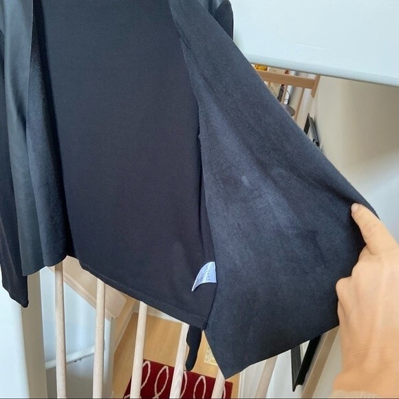 Velvet by Graham & Spencer Ponte and Faux Leather Jacket S NWOT - Picture 10 of 14